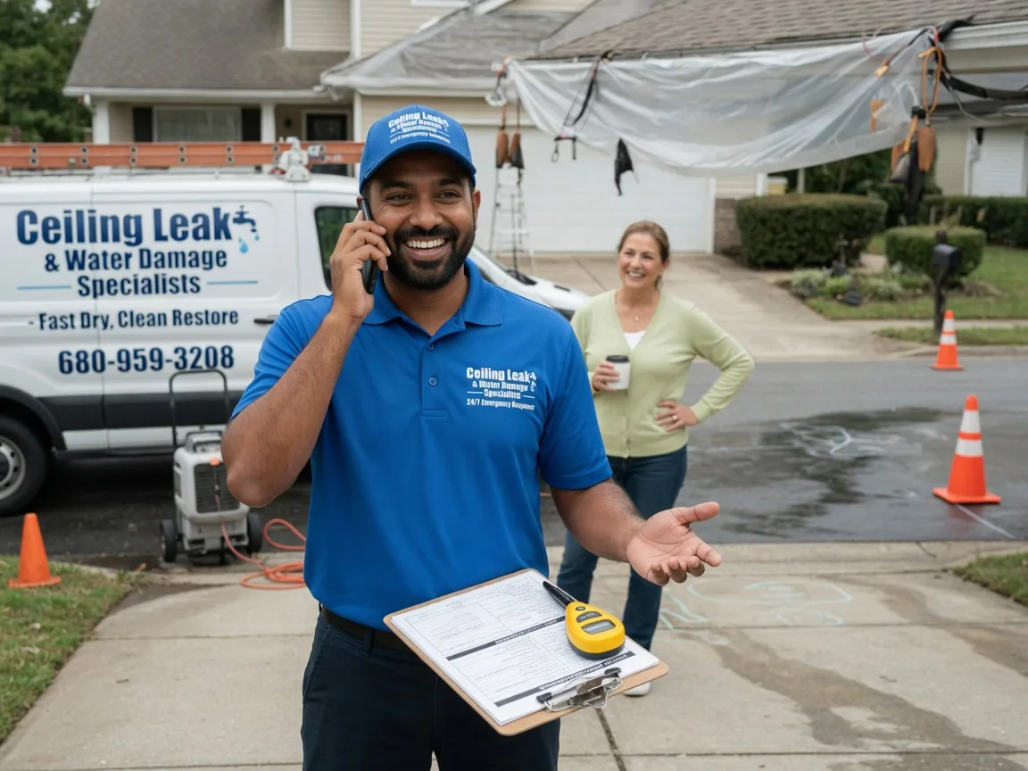 Ceiling Leak Cleanup Humphrey, NE FAQs